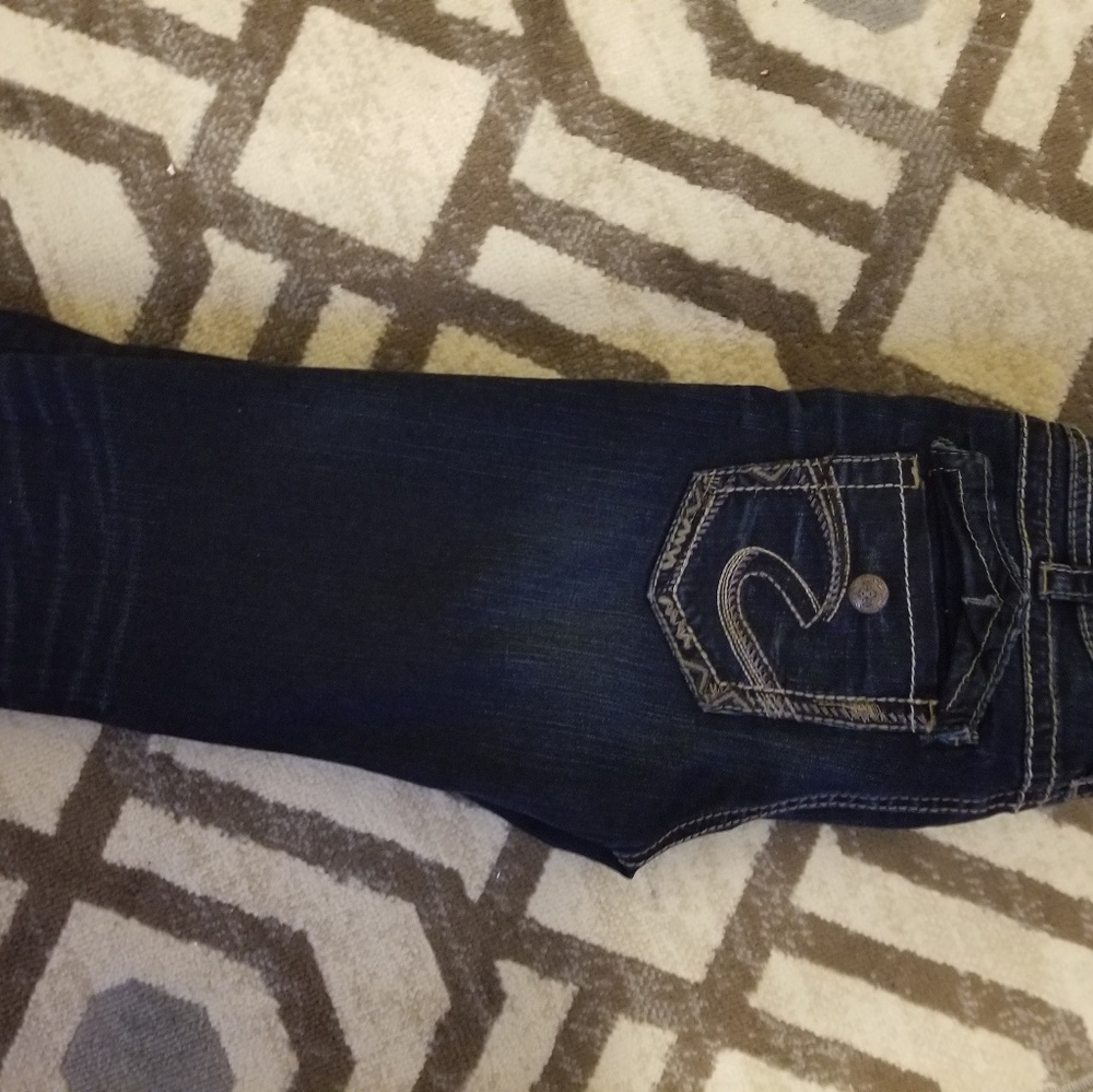 Silver womens Jean's